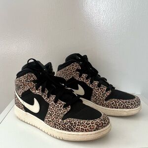 Leopard Air Jordan 1 Mid